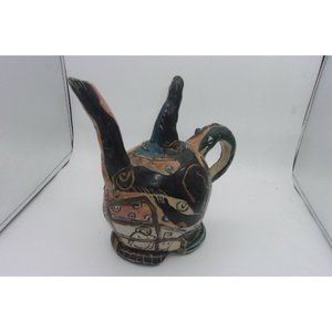 LARGE 4 CUP CERAMIC TEA POT 9 1/2"